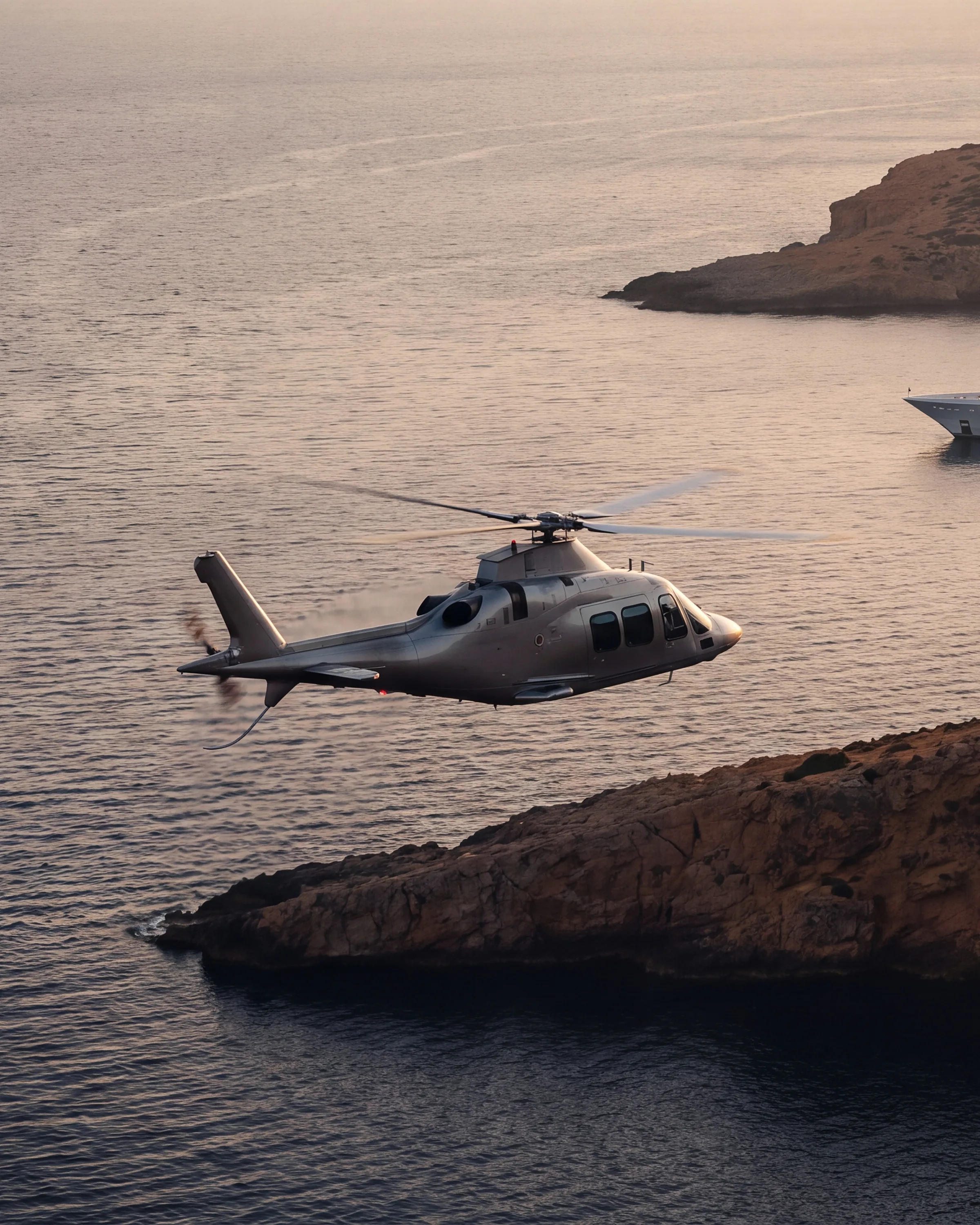 Fixed-wing and helicopter air ambulance flights